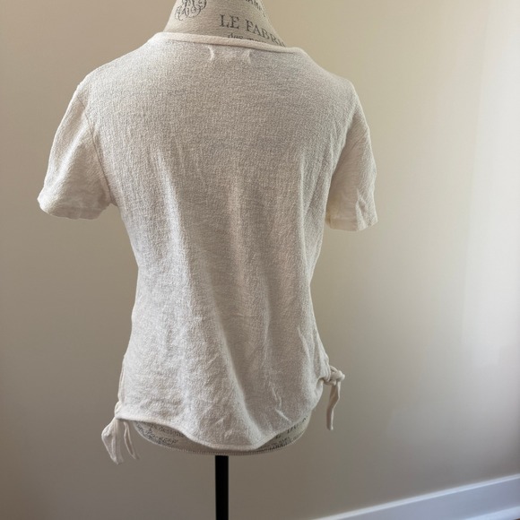 Madewell Women's Off-white Blouse with tie detail Size S - Picture 3 of 5